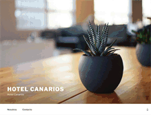 Tablet Screenshot of hotelcanarios.com.mx